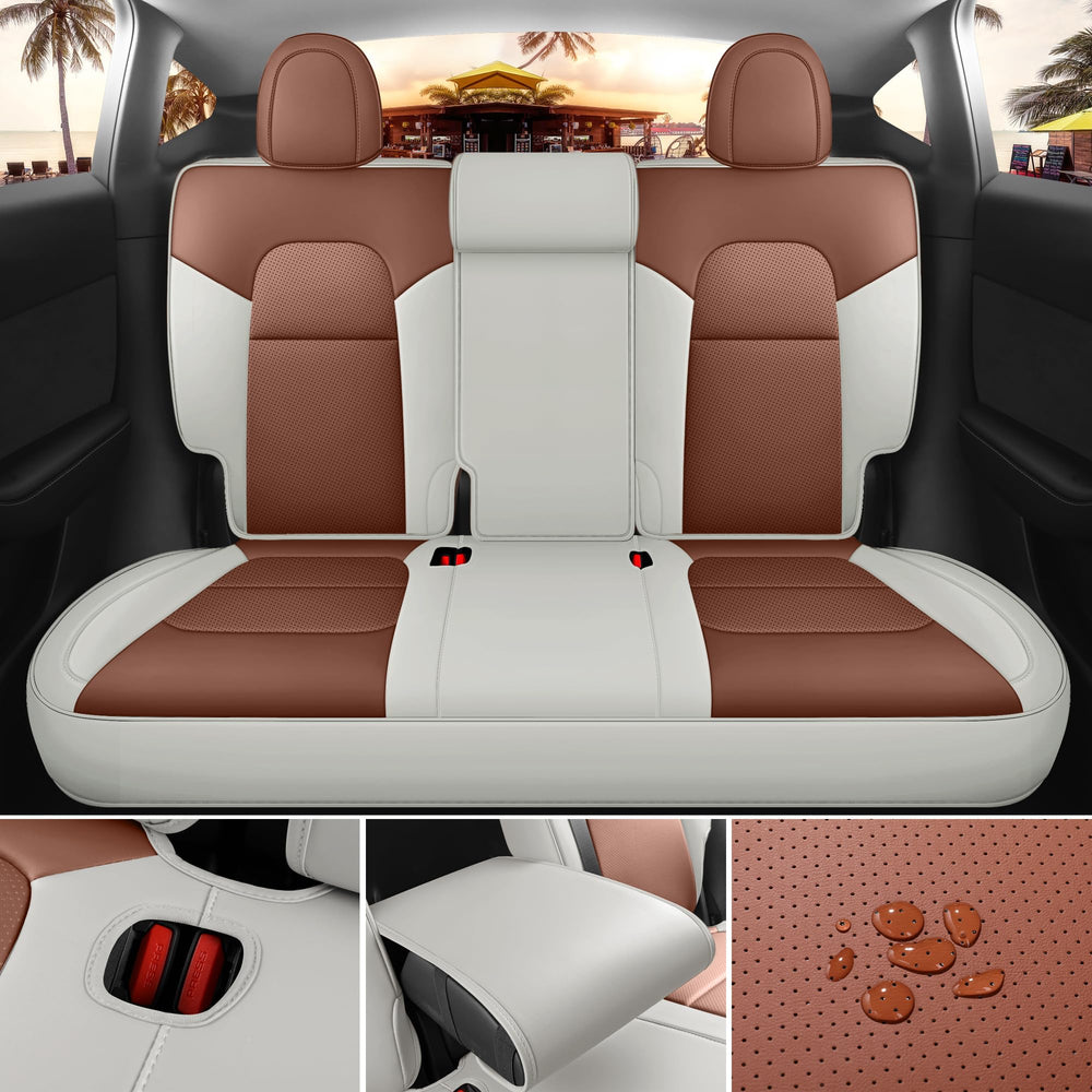MeeKooMay front armrest cover adds refined texture and grip.