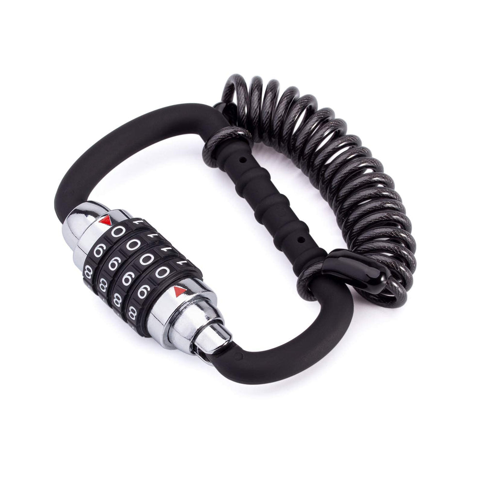 MEETLOCKS bike helmet lock cable secures gear without scratches