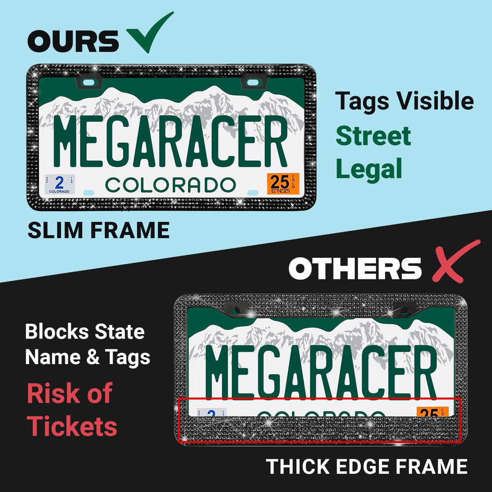 Mega Racer durable stainless steel resists weather and car washes with shine