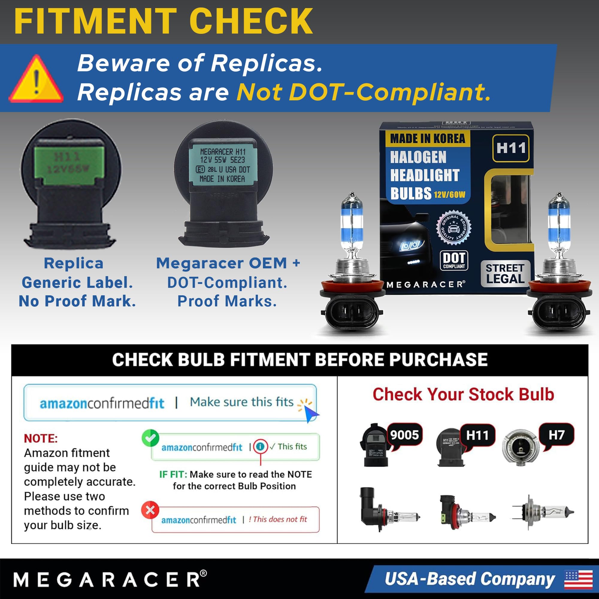 Mega Racer plug-and-play installation close-up shows easy direct replacement