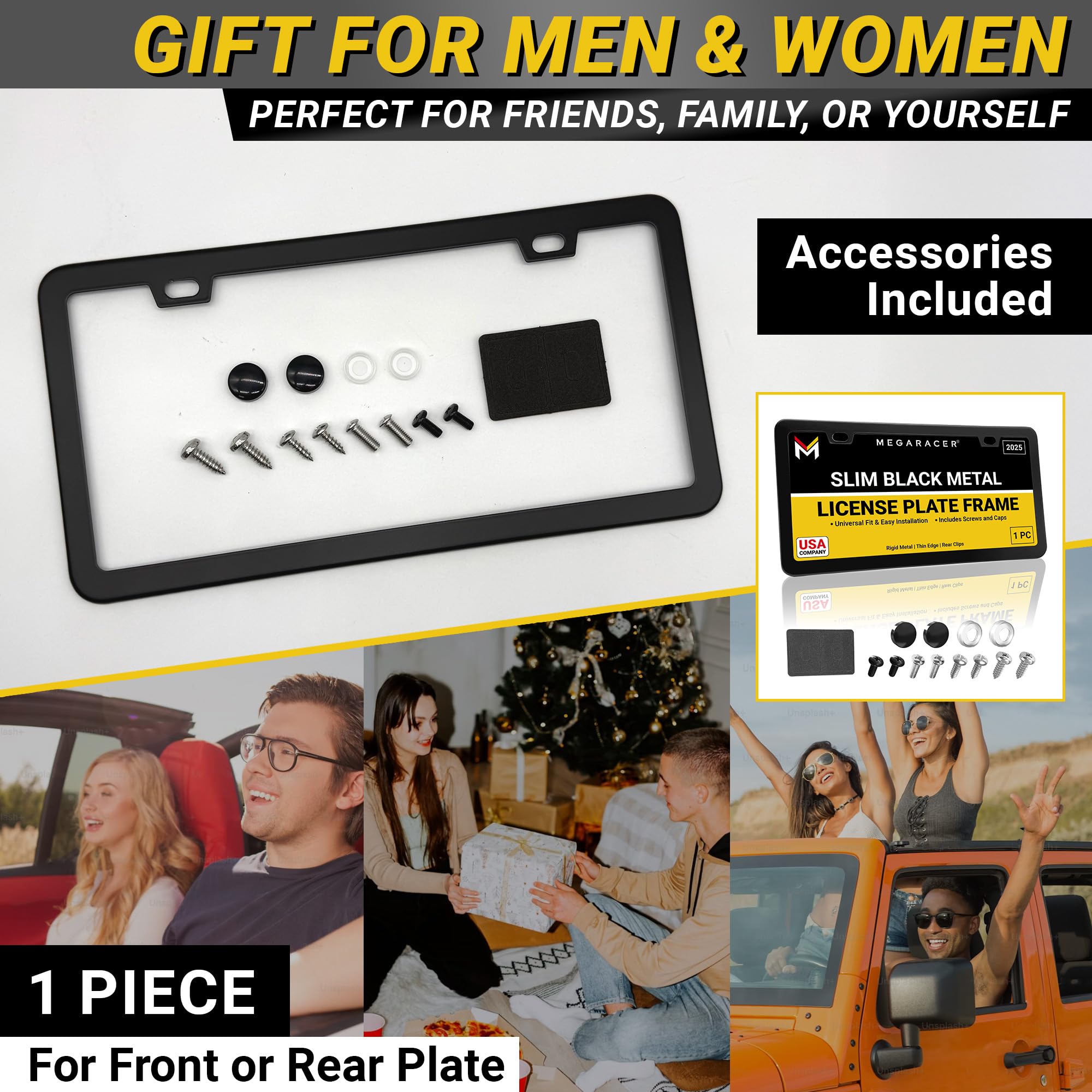Mega Racer packaging with included hardware for gifting or storage