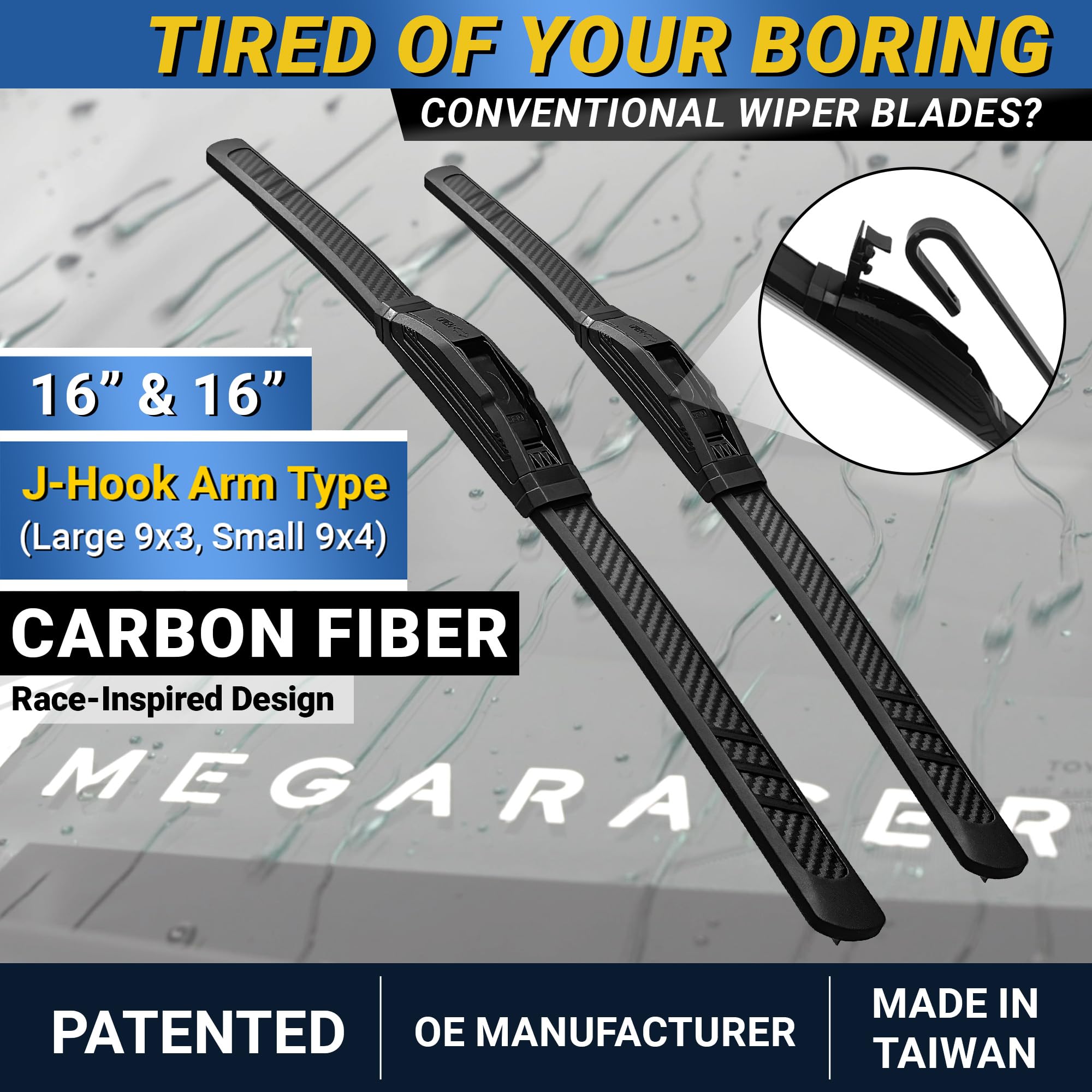 Mega Racer aero design side profile highlights rigidity for high-speed performance.