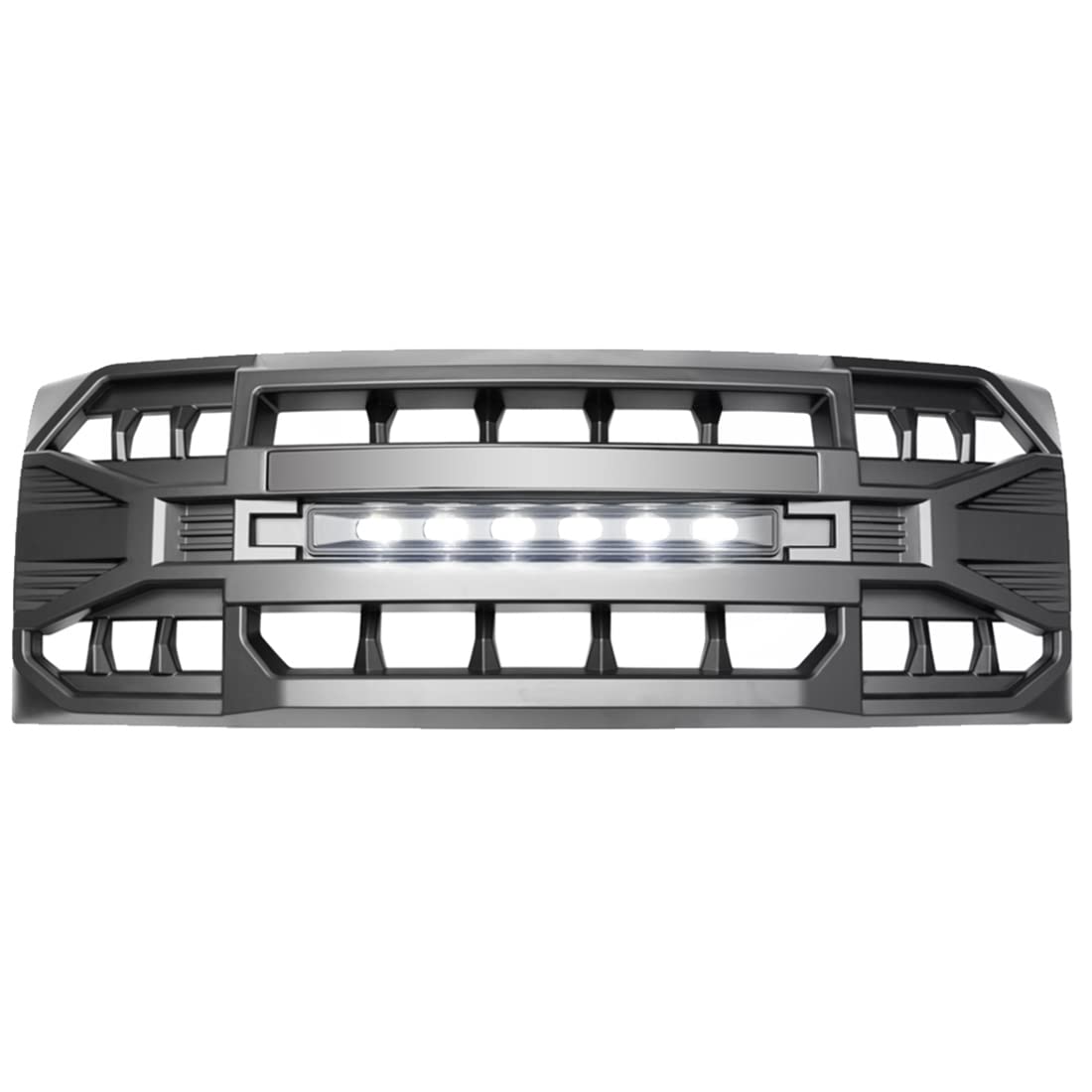 Direct plug and play MEGAIE front grille installation with included hardware