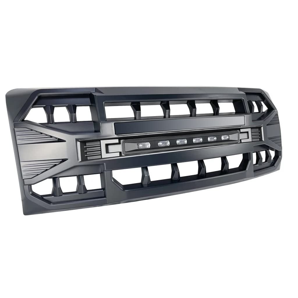 Close view of MEGAIE ABS construction for front grille durability