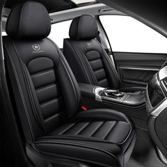Megaseat Ford F-150 front-left seat cover in black with waterproof protection.