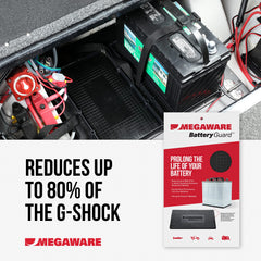 BatteryGuard Protector fits Group 31 batteries with a stable, snug fit.