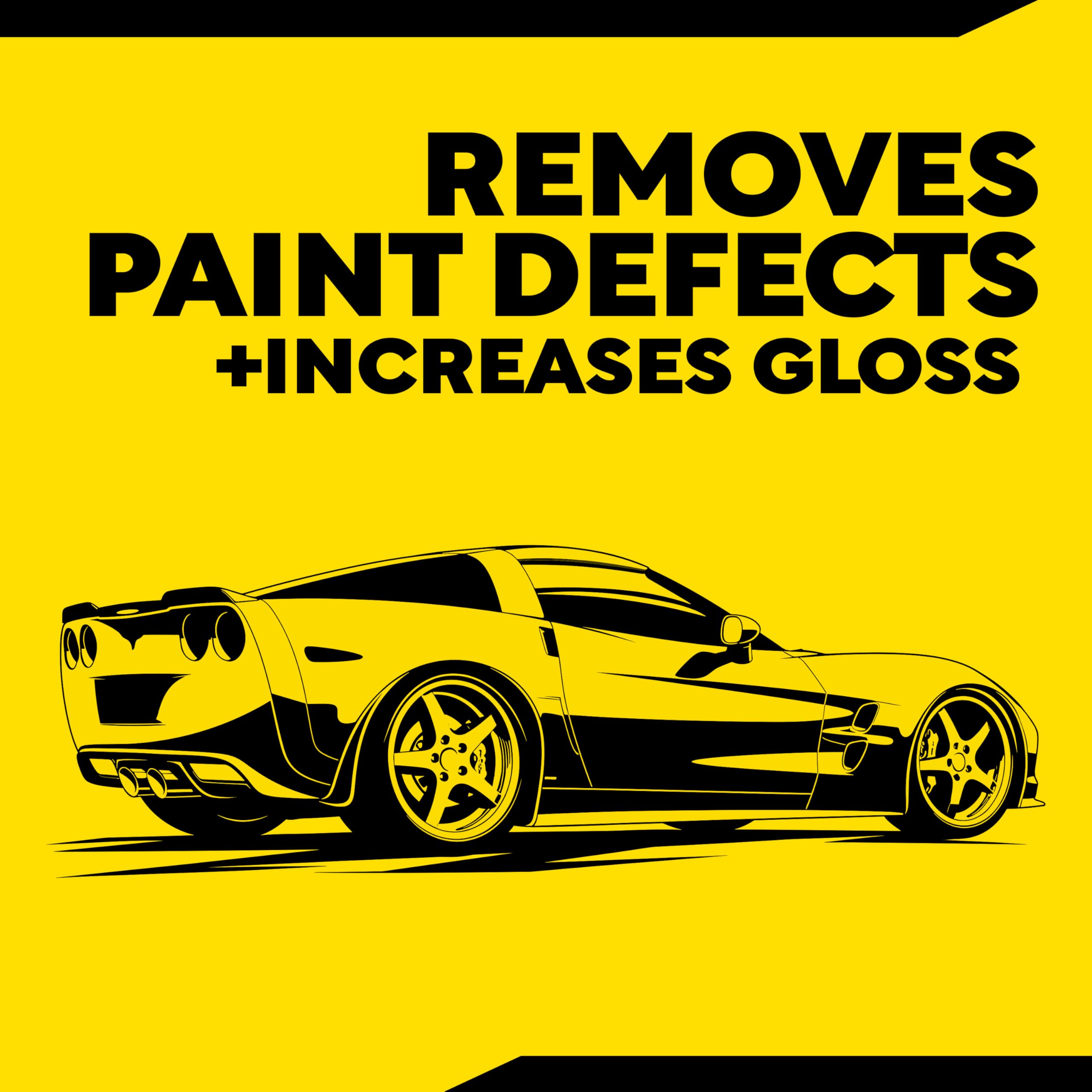 Meguiar's 3-Inch pad in action with a rotary polisher.