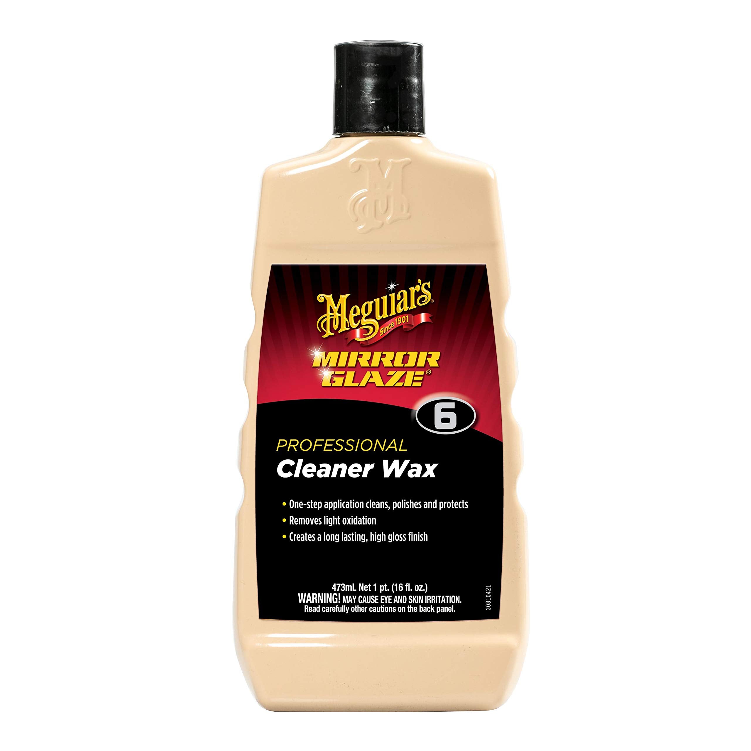 Meguiar's M0616 front-view bottle for a high-gloss professional detailing result.