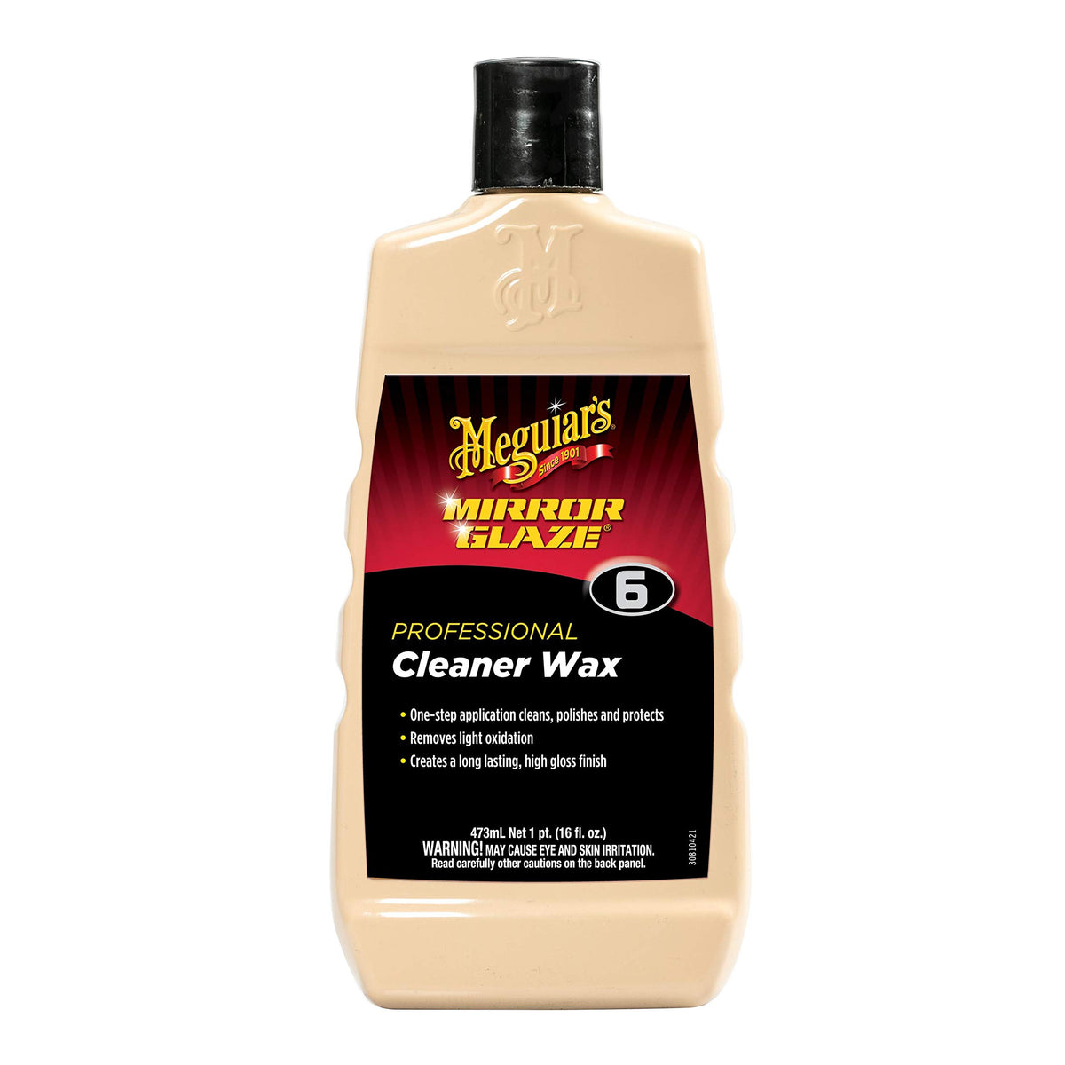 Meguiar's M0616 front-view bottle for a high-gloss professional detailing result.