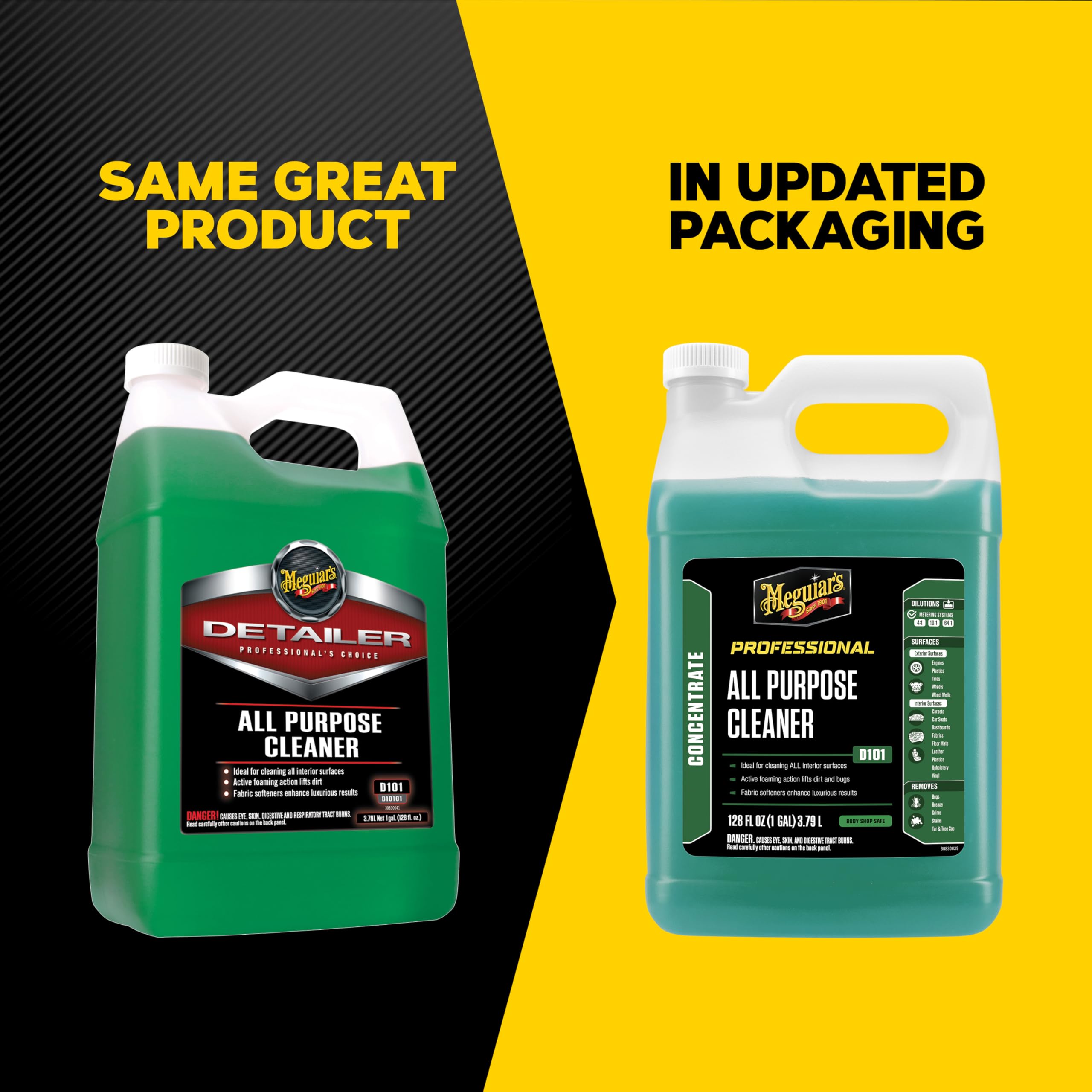 Meguiar's D10101 foaming action lifts dirt for a deeper clean