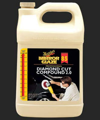 Meguiar's Diamond Cut Compound 2.0 final gloss on a paint surface
