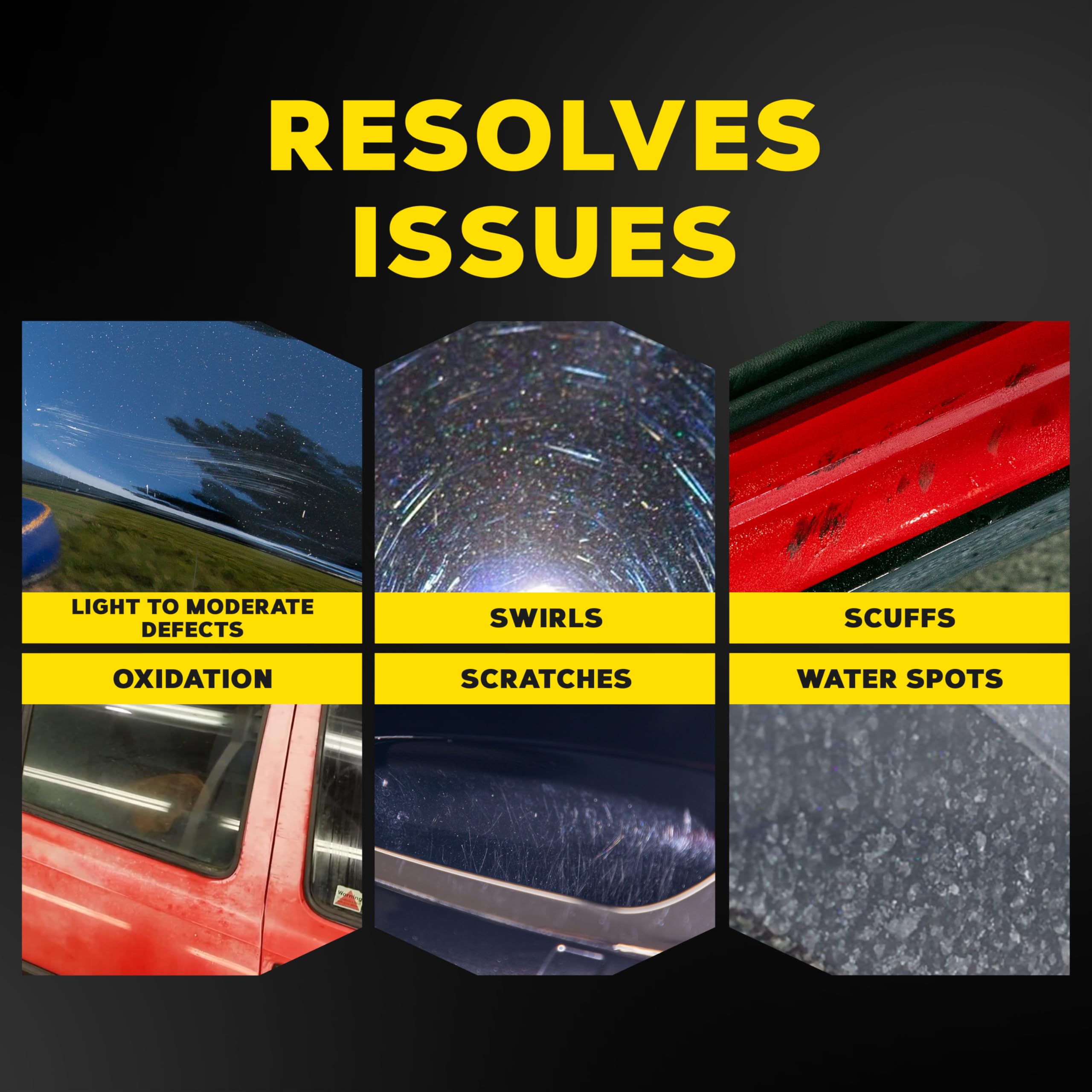 Meguiar's DMC5 DA 5-inch disc foam interface aids controlled cutting and finish quality.