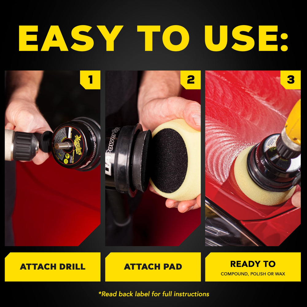 Meguiar's G3500 removes swirls and oxidation for smoother paint results