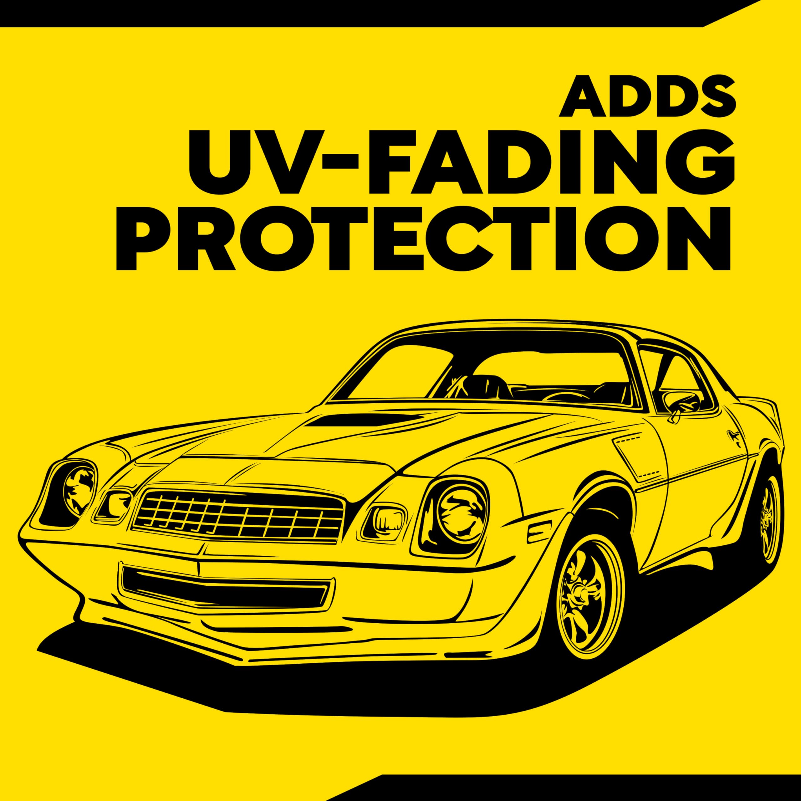 Meguiar's gel applied to exterior trim for UV-protected glossy finish