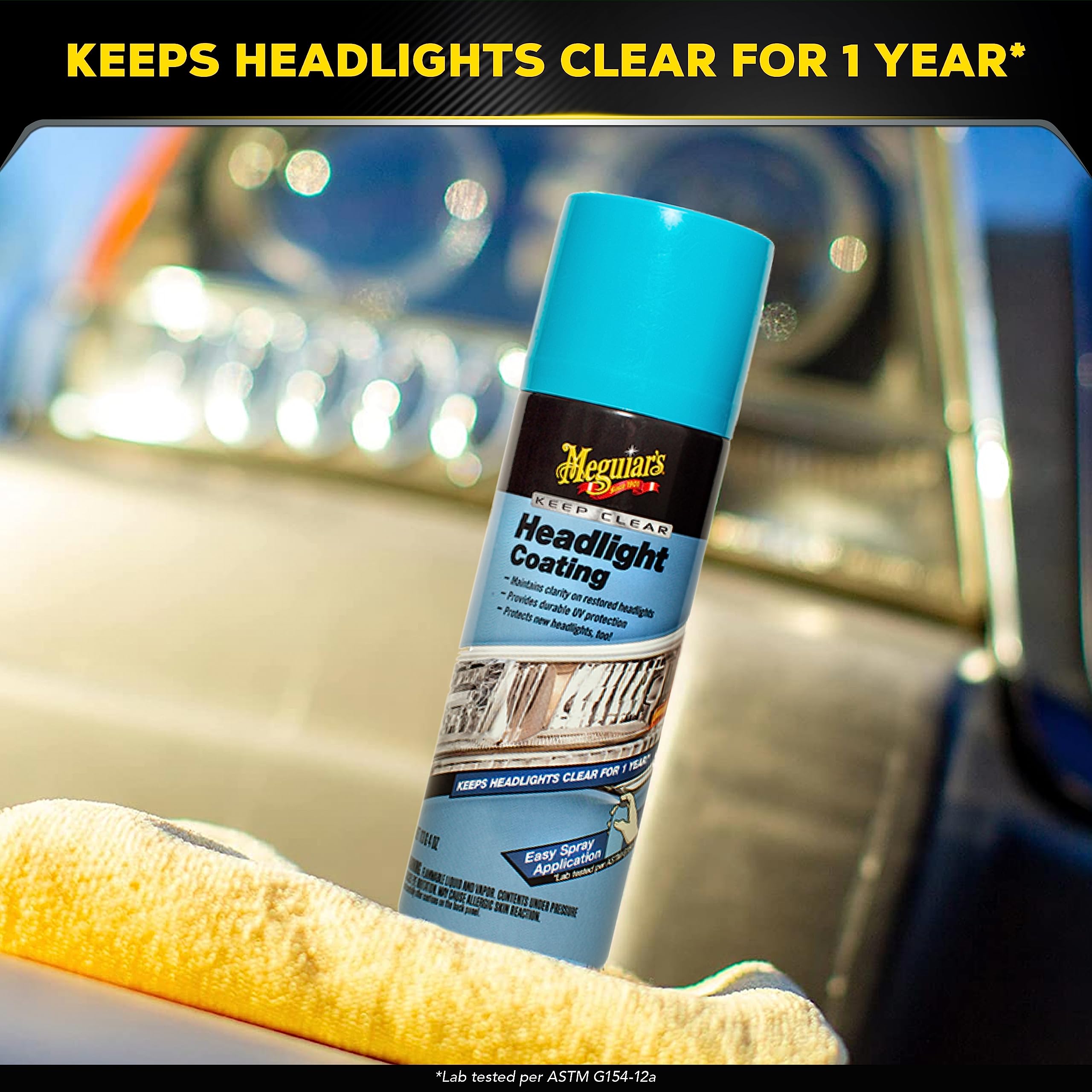 Long-lasting clarity up to a year helps maintain visibility