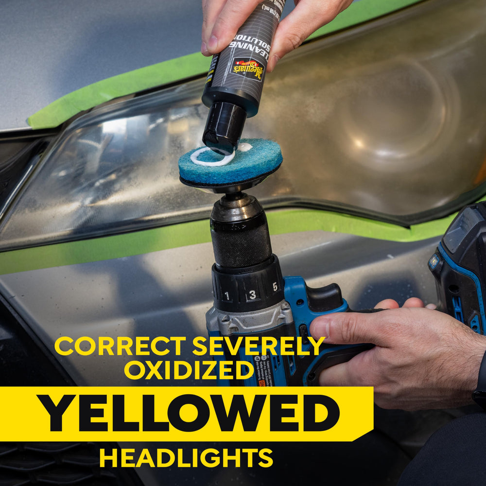 Meguiar's included towelettes enable easy hand application