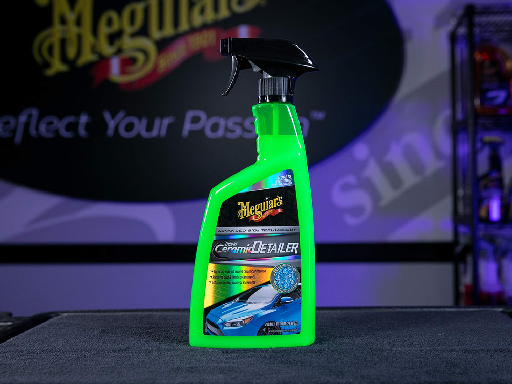 Meguiar's Hybrid Ceramic Detailer leaves a just-washed-look finish.