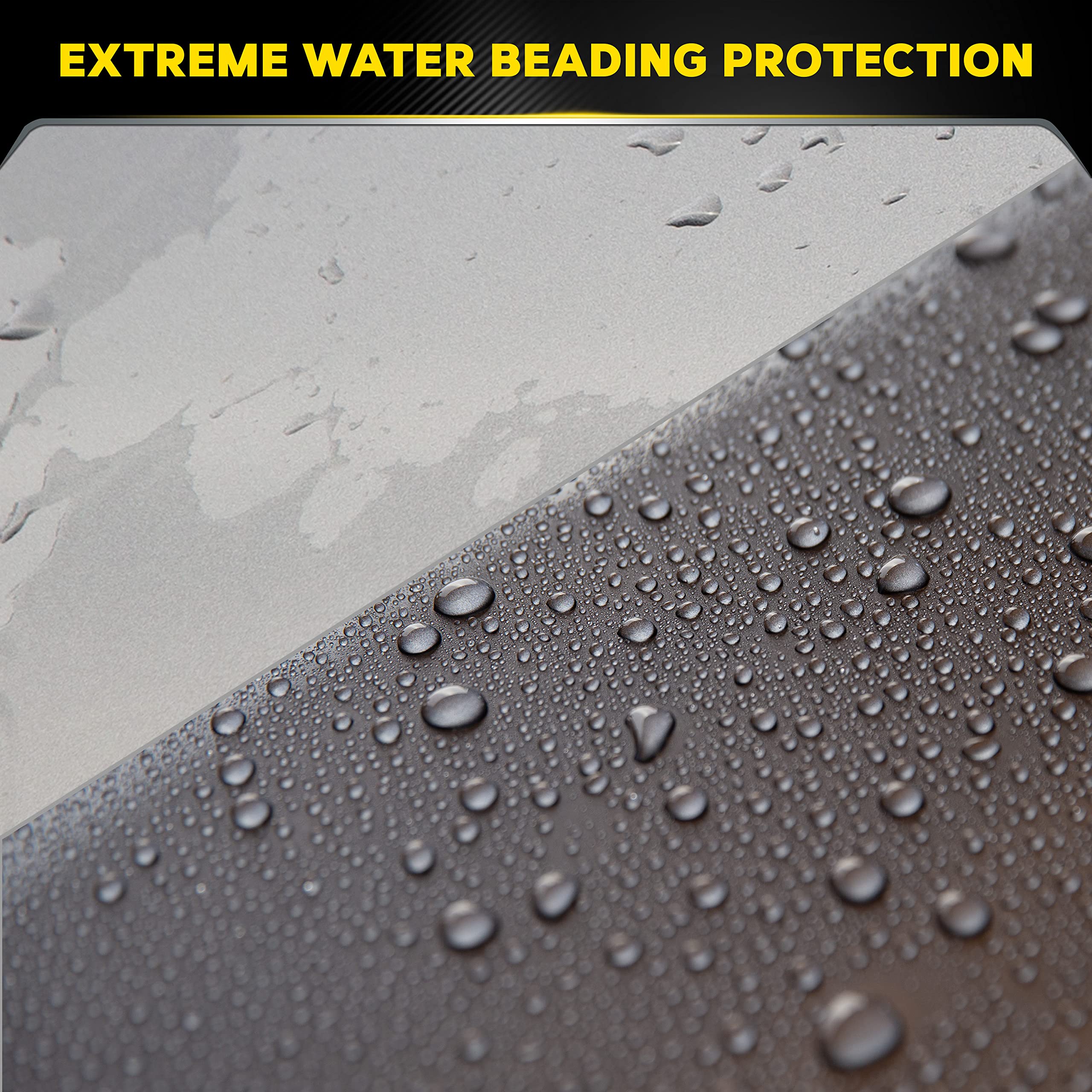 Meguiar's wax application hand-use close-up highlighting easy-to-use, streak-free application.