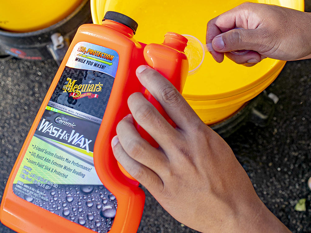 Clear coat-safe cleaning that preserves existing wax while boosting gloss