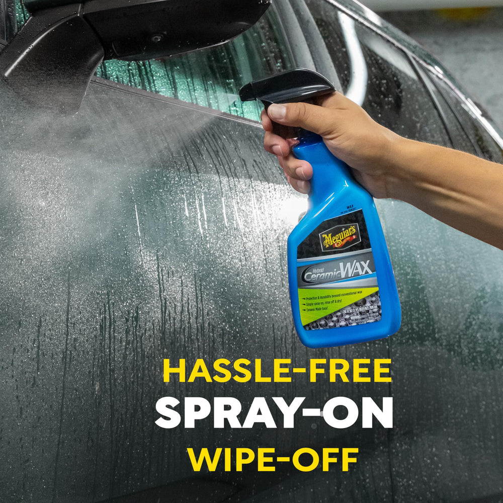 Meguiar's wax requires no buffing for showroom-like shine