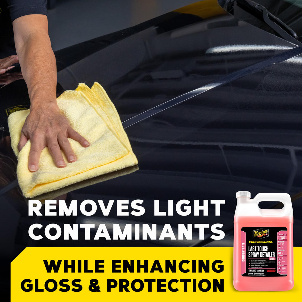Meguiar's Last Touch Detailer used as clay lubricant for bonded contaminants.
