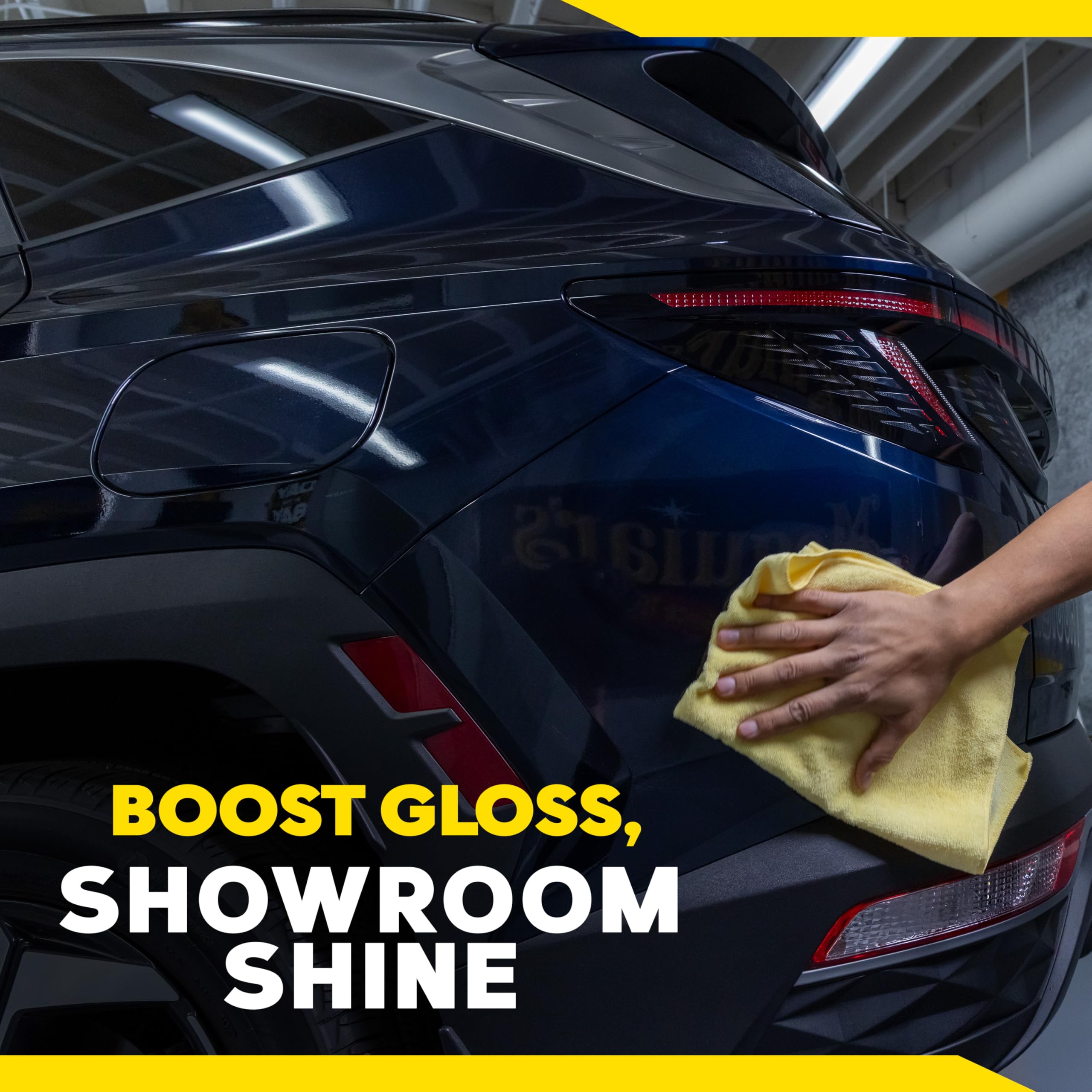 Meguiar's Last Touch Detailer pairs with Meguiar's Premium Microfiber Towels for best results.