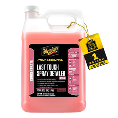 Meguiar's Last Touch Detailer spray for showroom shine and dust removal.