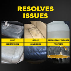 Meguiar's Leather Care Kit accessories including drill-ready backing plate and disc