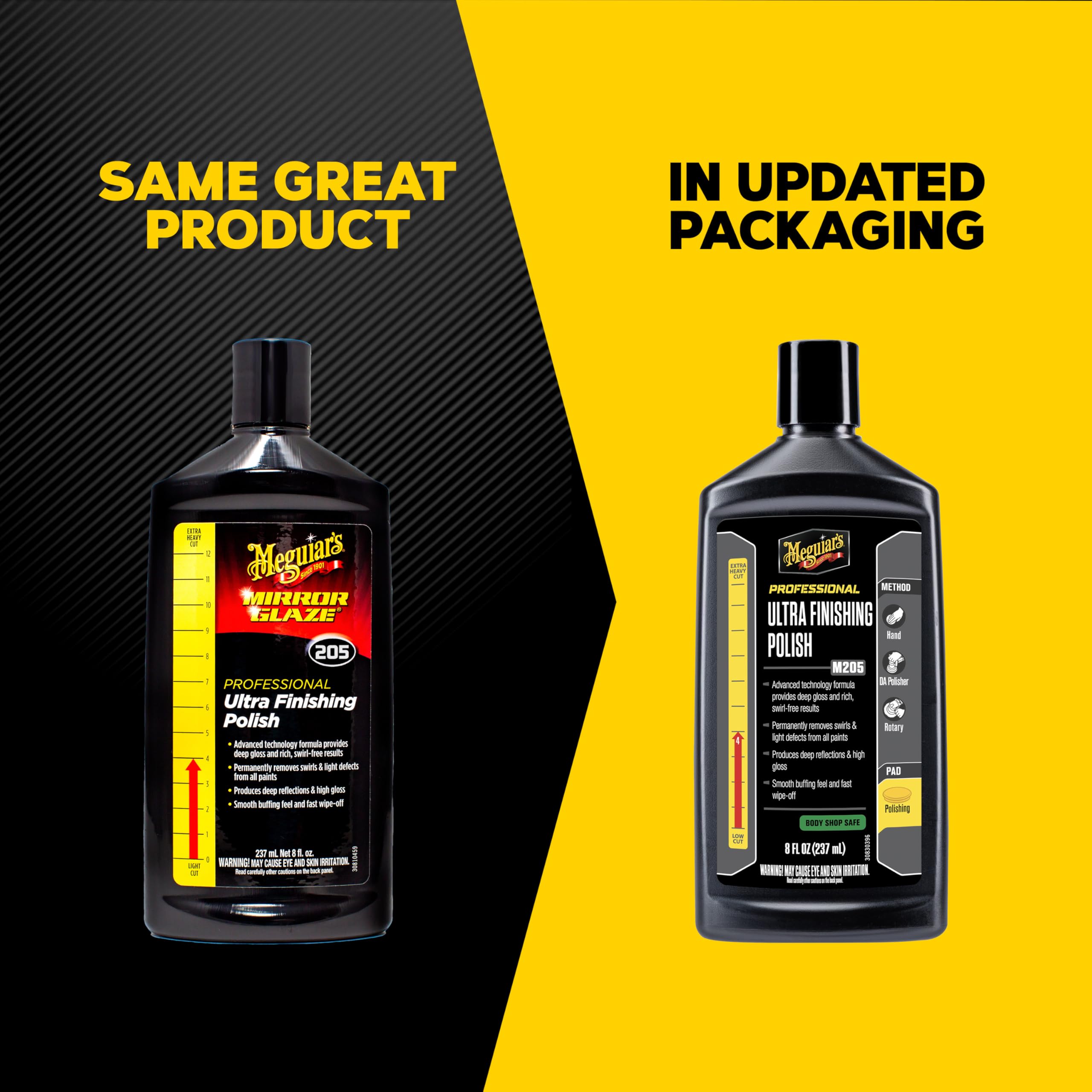 Meguiar's M205 hand-application finish yields swirl-free results