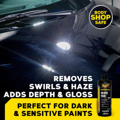 Meguiar's M21032 hand-application action helps you fix light defects by hand.