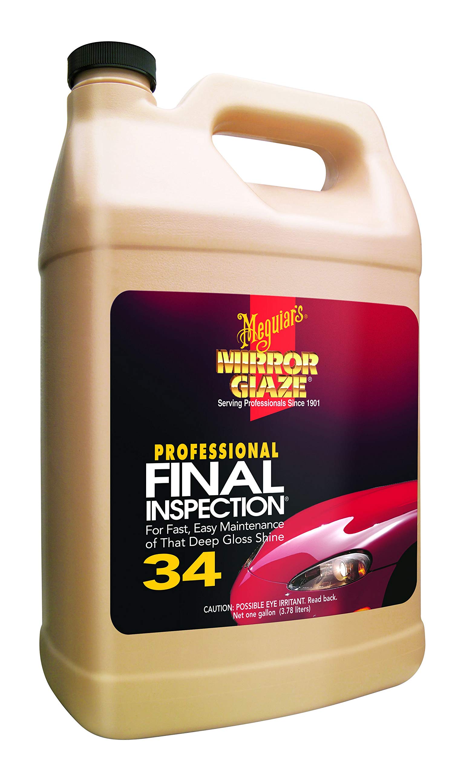 Meguiar's M34 Final Inspection in action as final wipe-down.
