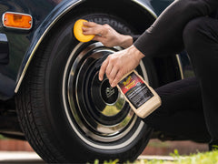 Meguiar's M40 delivers a clean, non-greasy finish on vinyl and rubber