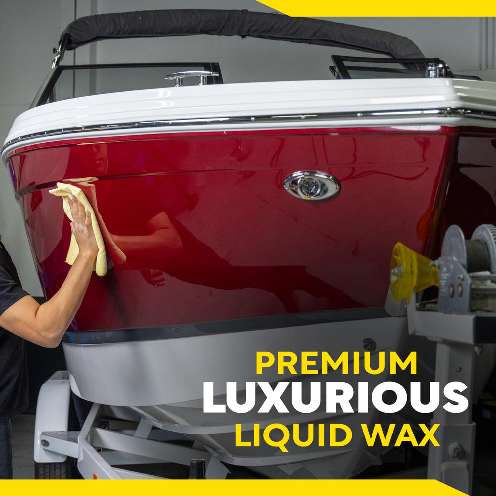 Meguiar's M4965 dual action polisher compatibility allows efficient detailing.