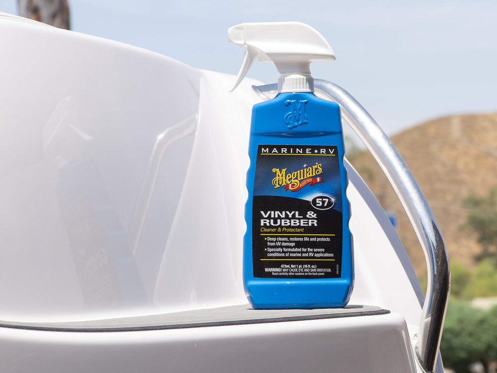 Meguiar's M5716 interior spray keeps marine/RV plastics refreshed