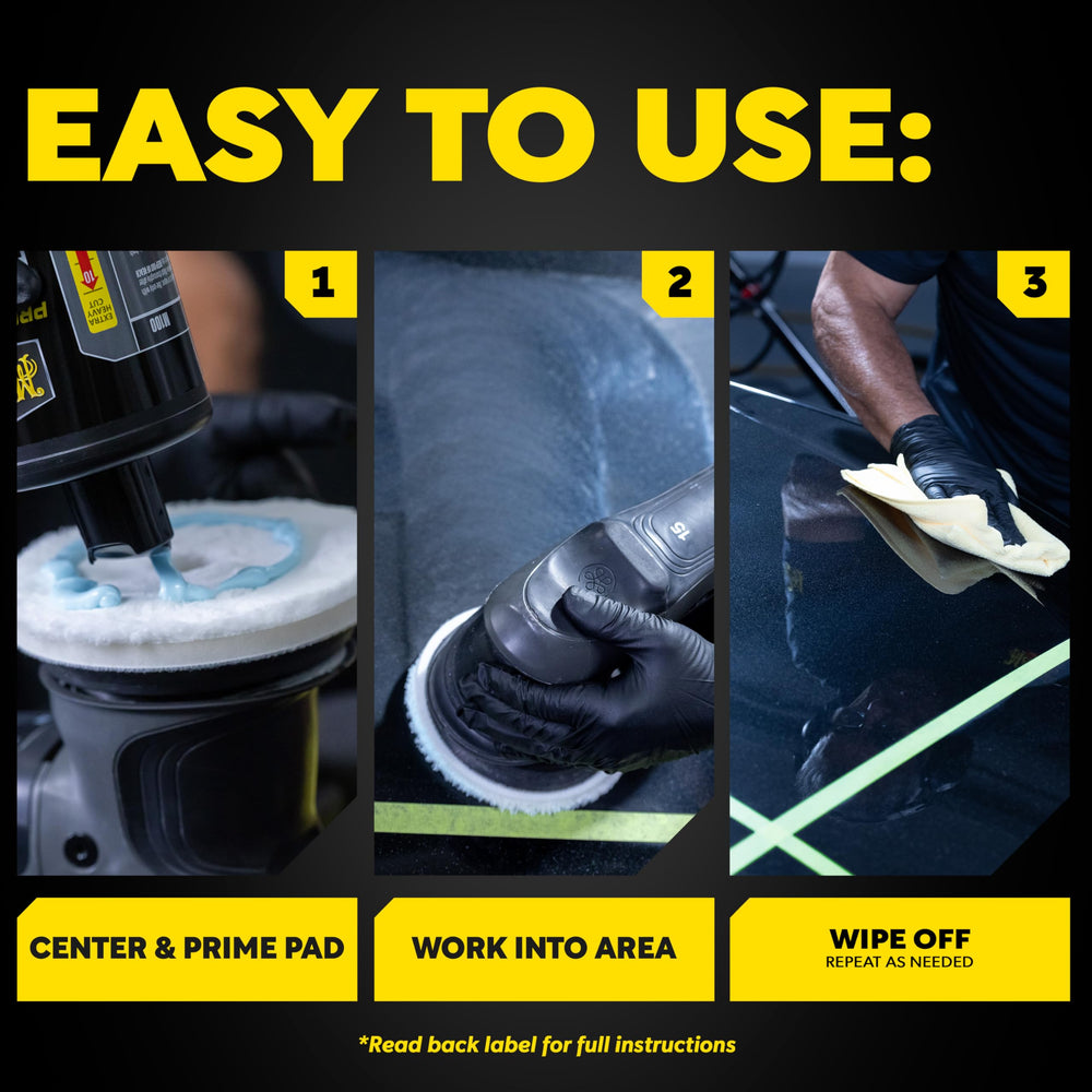 Meguiar's Pro M5MFP2 pad is washable and reusable for long-term detailing.