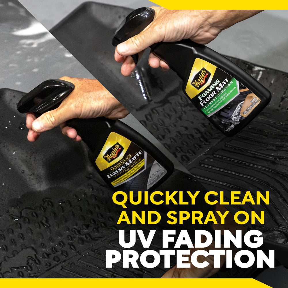 Meguiar's Quik Solutions complete interior cleaning kit for mats and liners