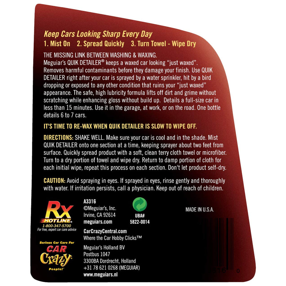 Meguiar's kit delivers a smoother finish to prep for waxing.