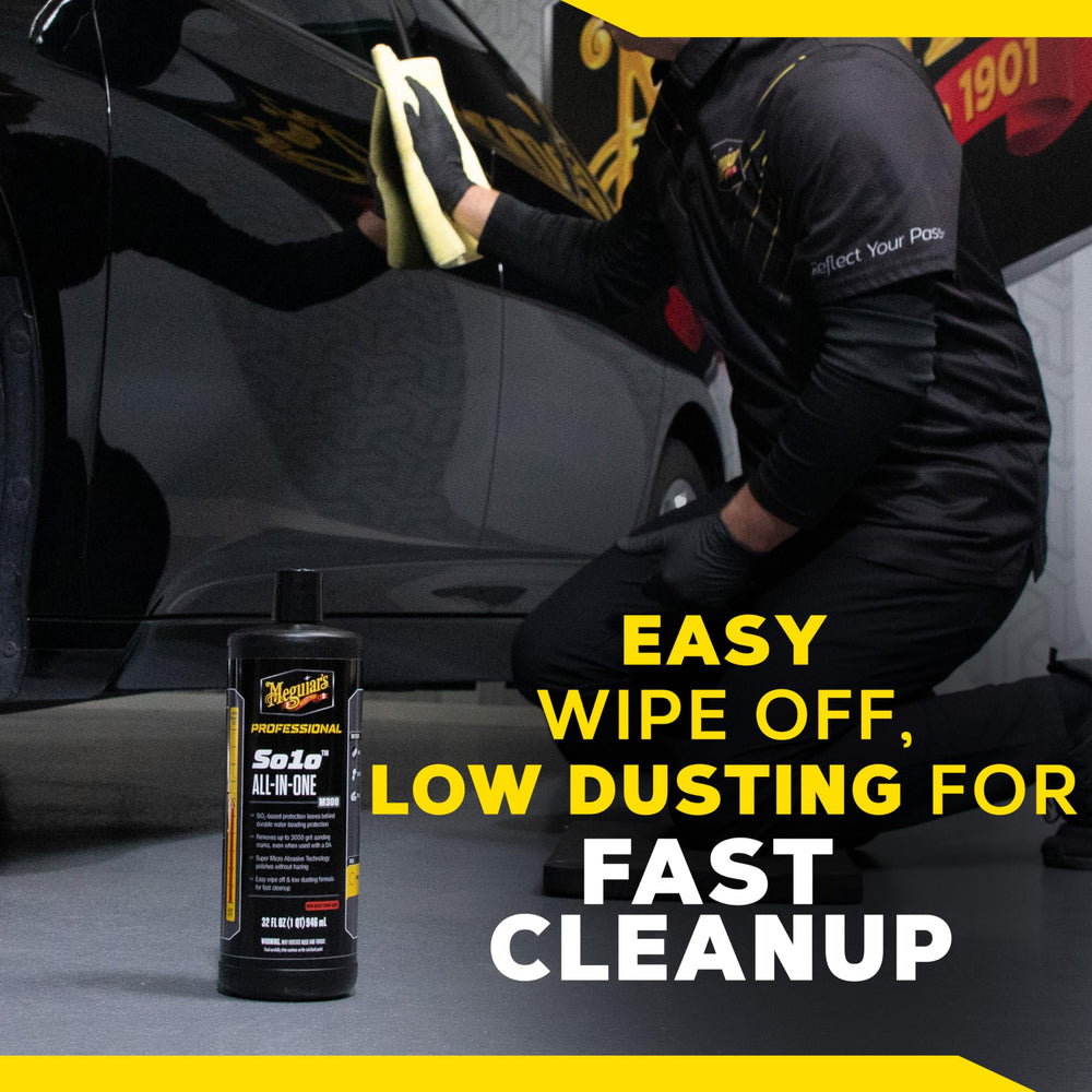 Meguiar's So1o M300 32oz bottle for professional detailing.