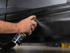 Meguiar's Ultimate Black UV protection finish guards trim and shine.