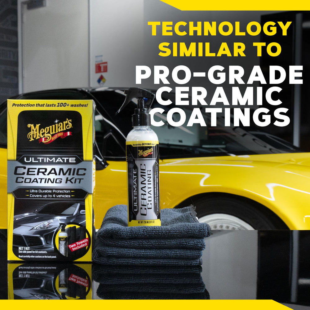 Meguiar's coating is safe on exterior plastic trim and decals during protection
