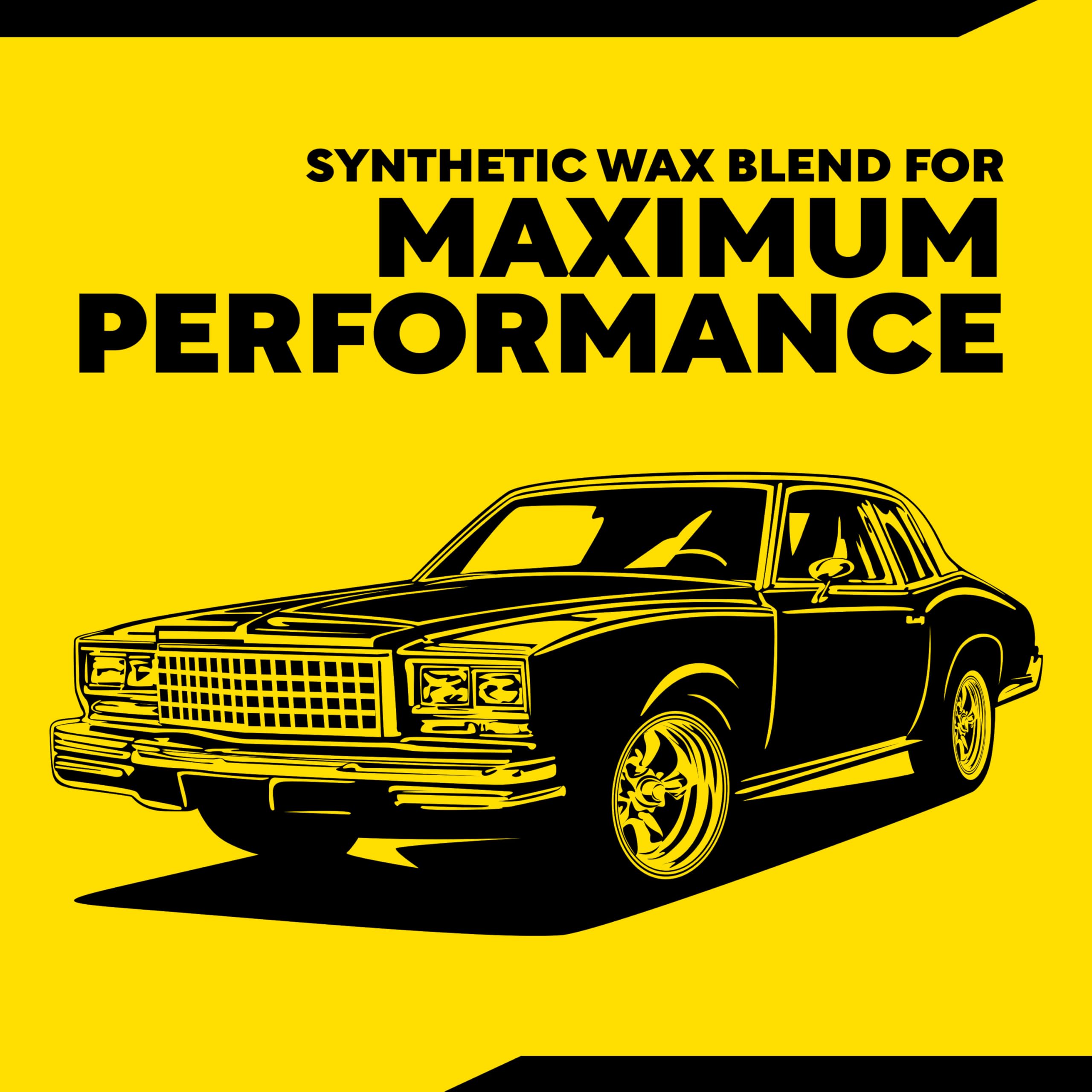 Meguiar's Ultimate Paste Wax delivers a rich wet-look gloss.
