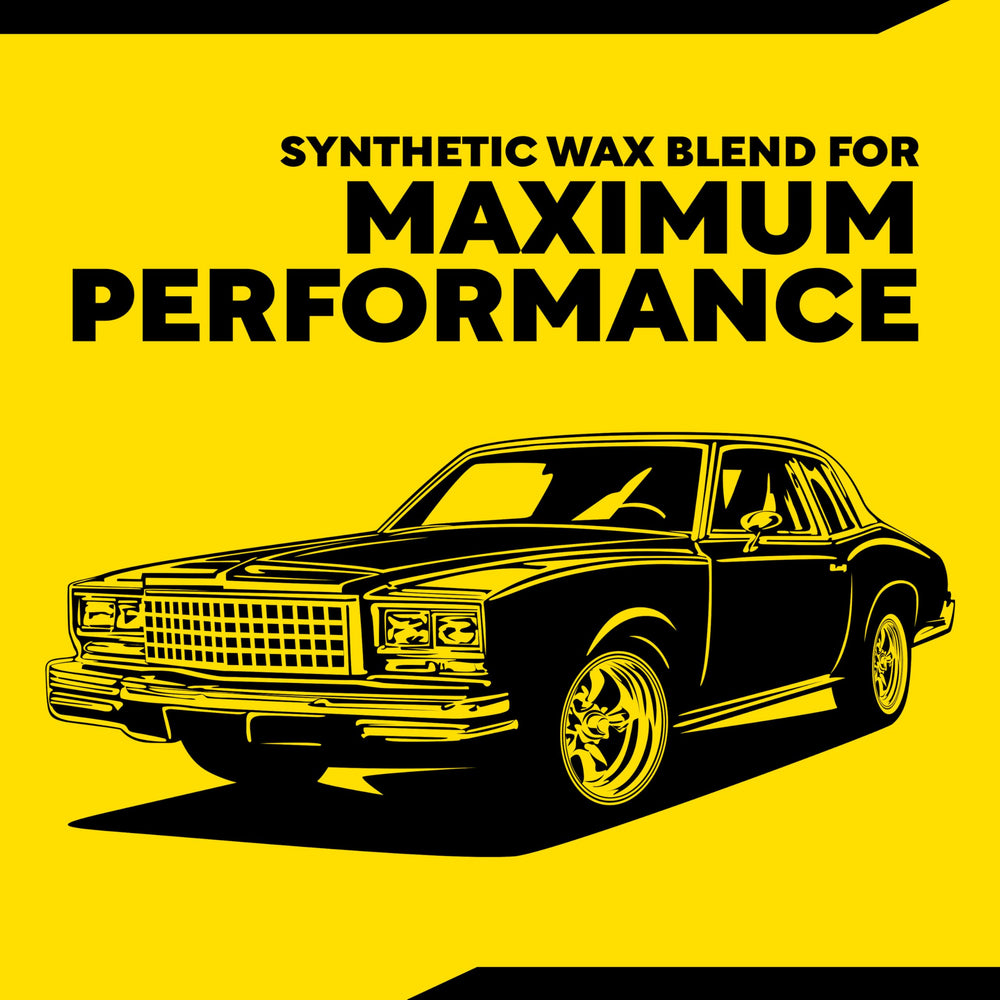 Meguiar's Ultimate Paste Wax delivers a rich wet-look gloss.