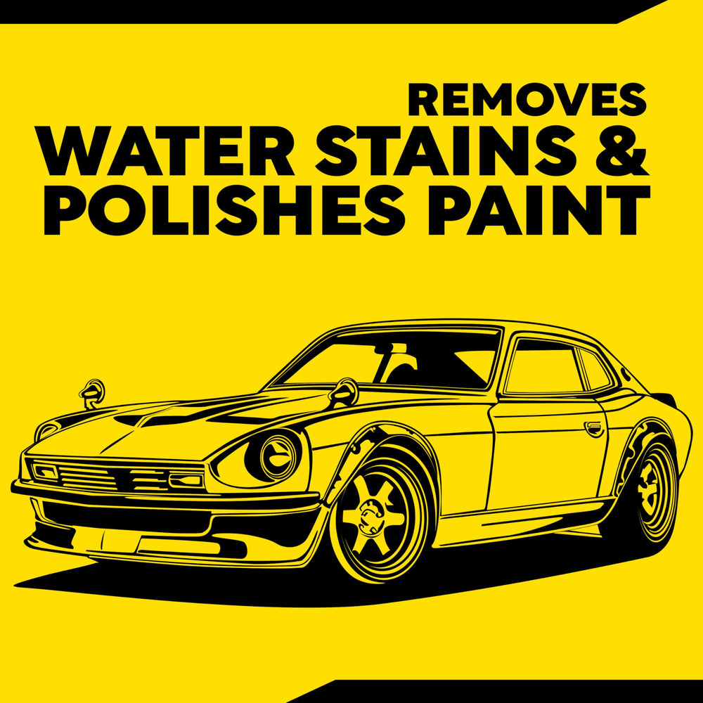 Meguiar's Water Spot Remover safe for hard plastic surfaces