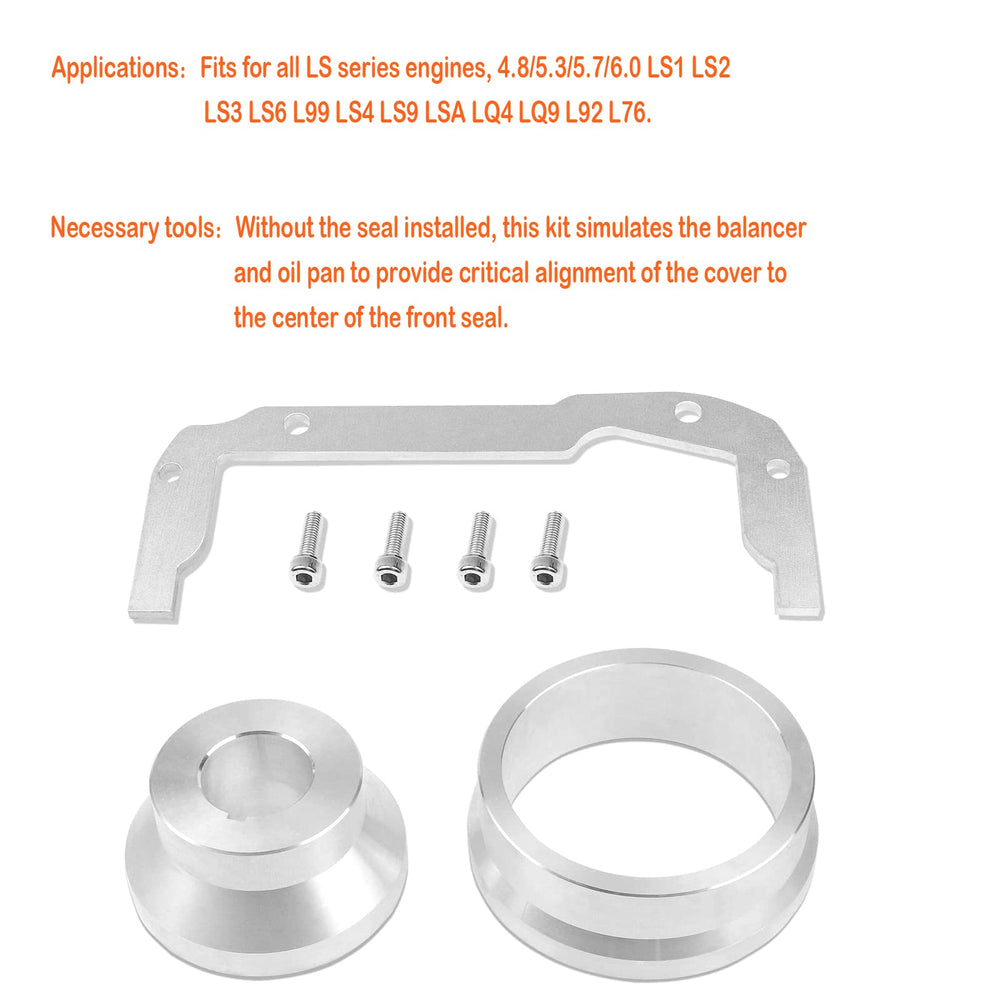 Mejiao oil pan alignment tool guiding oil pan installation