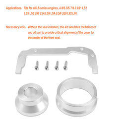 Mejiao oil pan alignment tool guiding oil pan installation