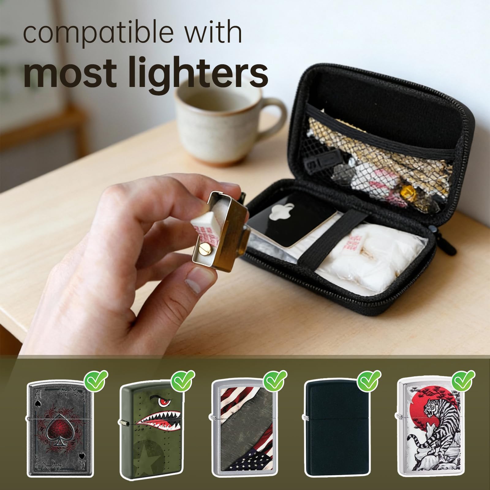 MEIJIAYOU all-in-one Zippo repair solution for enthusiasts