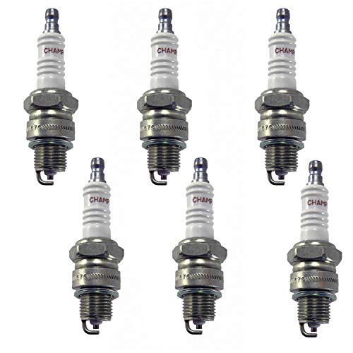 MEILAN spark plugs for marine engines, QL78YC-6PK, boost ignition reliability for outboard motors