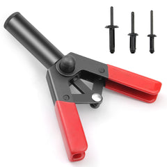 Mejiao rivet gun set showing three sizes for versatile repairs.