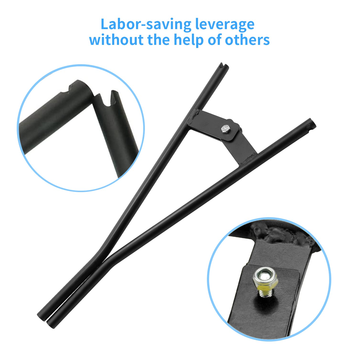 Mejiao tool features labor-saving lever enabling single-person removal and installation