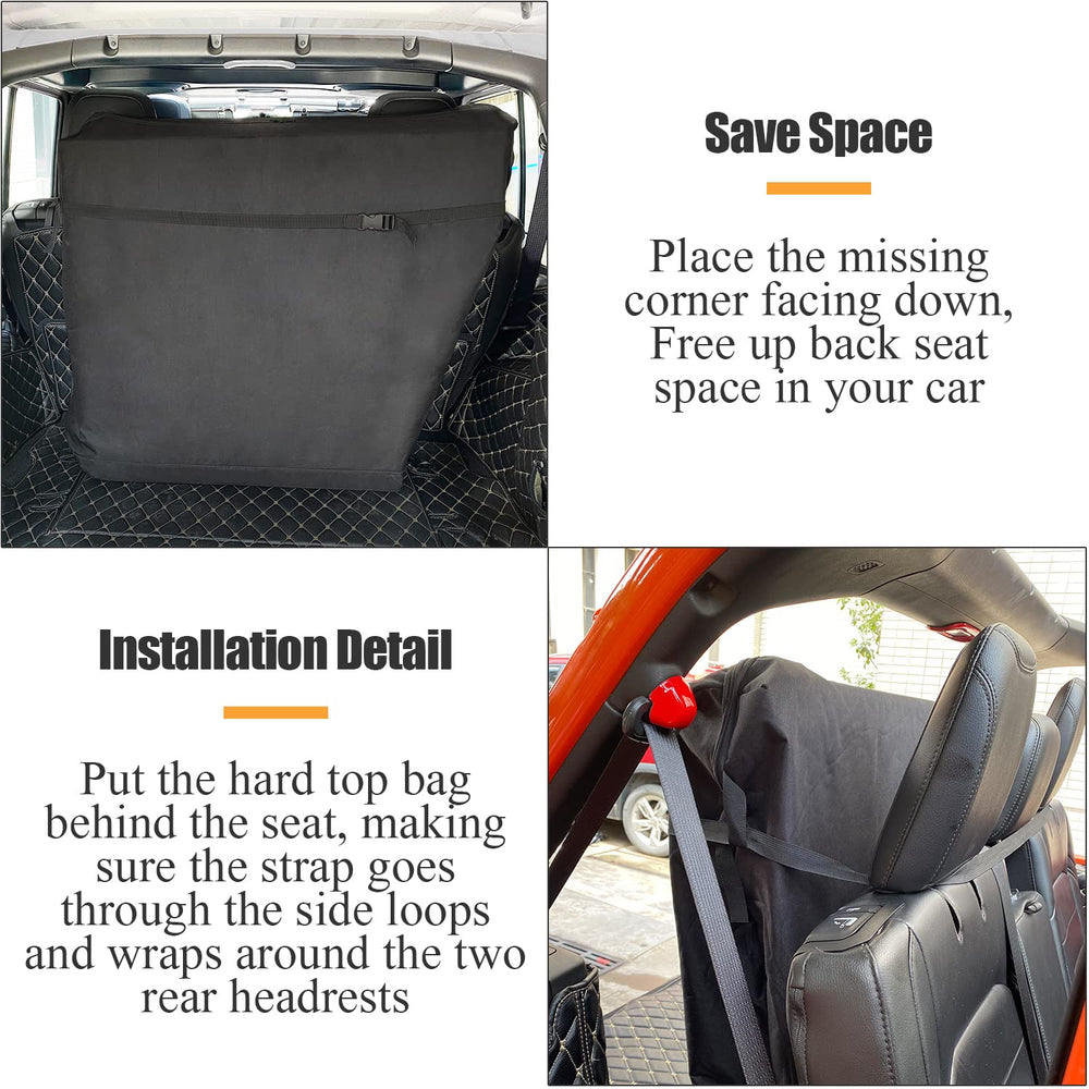 Mekar Freedom Panel Hard Top Bag with handle enables portable storage.